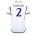 Real Madrid Daniel Carvajal #2 Replika Hemma matchkläder 2023-24 Korta ärmar